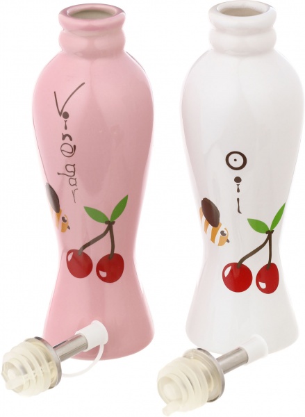 Набір пляшок для оцту та олії Вишенька 2 шт. 76-071