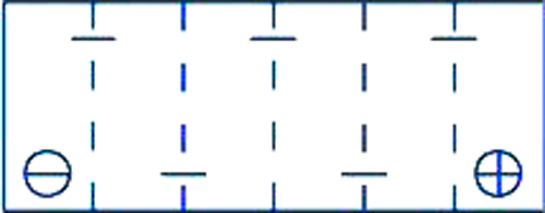 Аккумулятор автомобильный Fiamm Titanium Pro L1 50P 50Ah 460A 12V «+» справа (FIM 7905143)