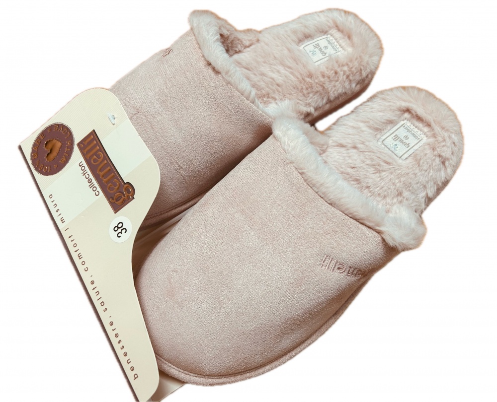 Капці домашні Gemelli Ярославна р.39 пудровий