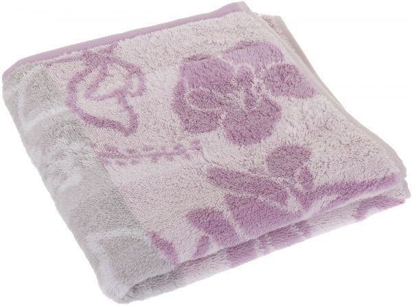 Полотенце Flowers symphony 50x100 см розовый Cawo 