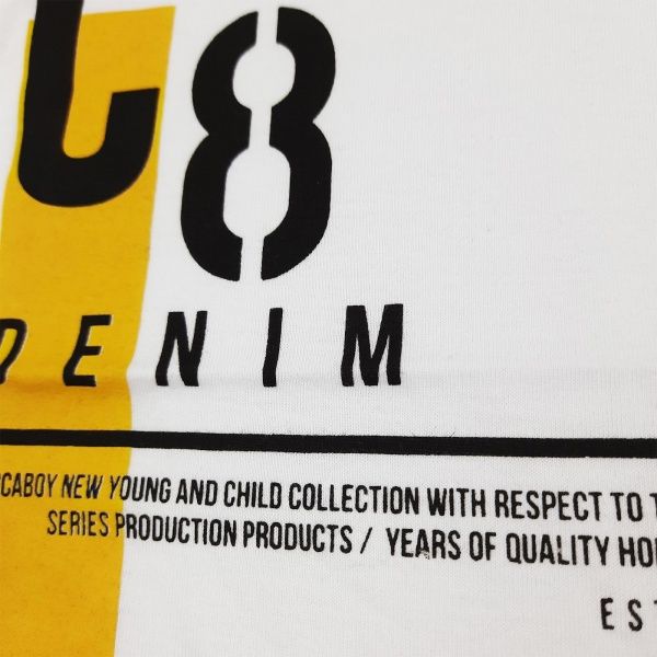 Футболка для хлопчика AKKU С8 р.110 білий 9102 