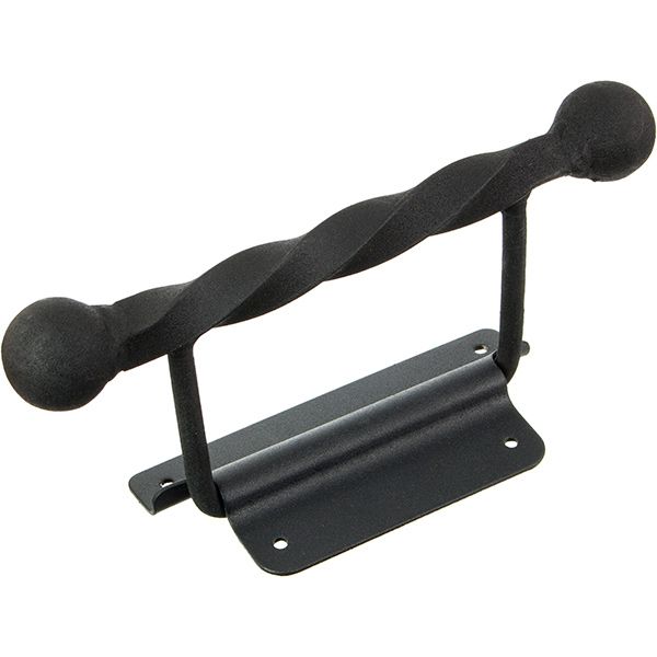 Шпінгалет накладний 6-38 Bruno чорний 120 мм