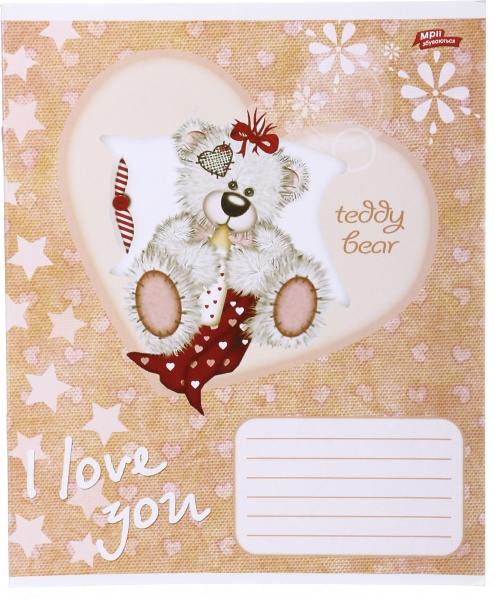 Зошит шкільний 12 аркушів у лінійку дизайн в асортименті Мрії збуваються