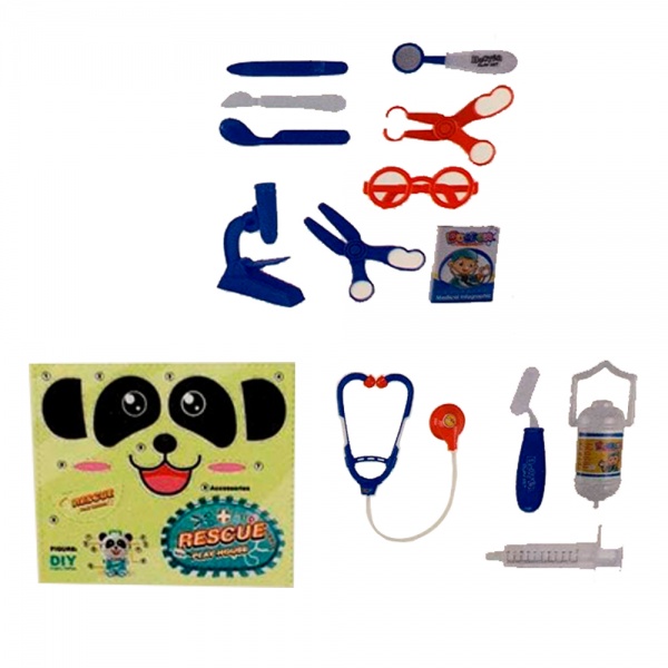 Набор доктора 2 в 1 (чемодан-рюкзак) 0421-1A