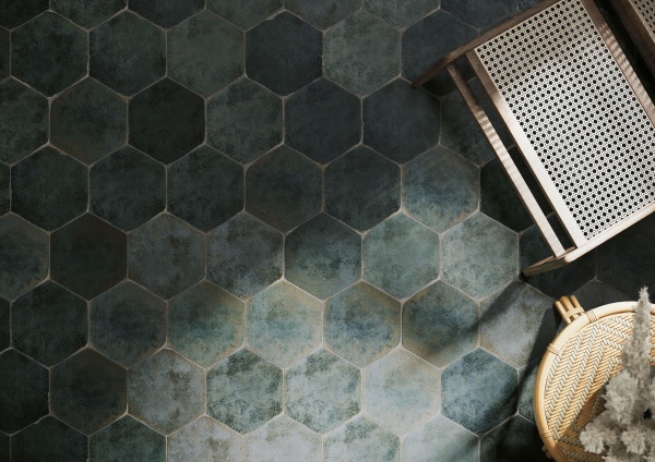 Плитка Cifre Oken Blue hex 23,2x26,7 