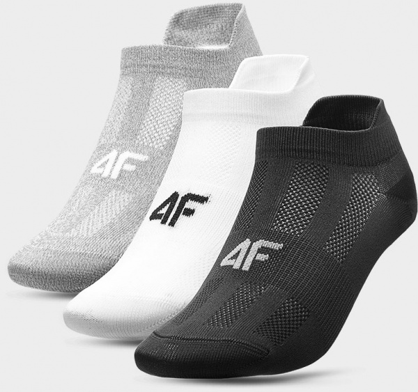 Шкарпетки 4F SOCKS CAS F194 (3PACK) 4FAW23USOCF194-91S р.35-38 різнокольоровий