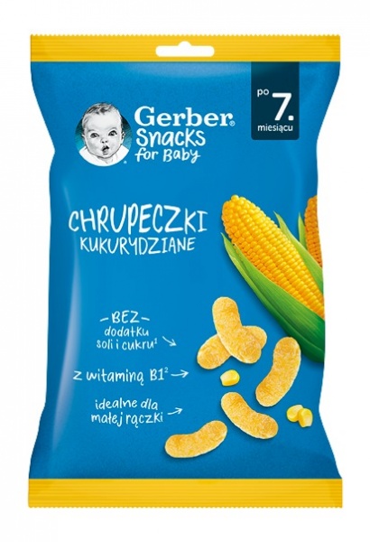 Снеки Gerber Кукурудзяні палички 28 г