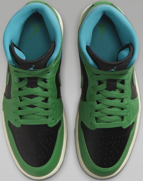 Кросівки Nike AIR JORDAN 1 MID BQ6472-033 р.40 зелений