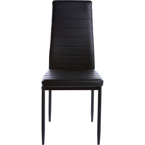 Стул обеденный City черный/черный