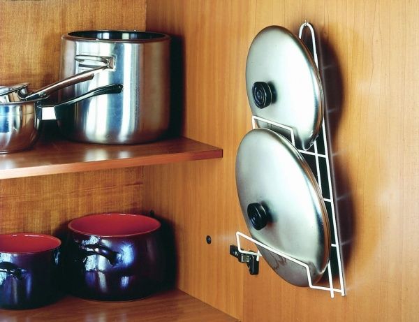 Підставка для кришок Metaltex 362806 Kiwi 23x7x42 см білий