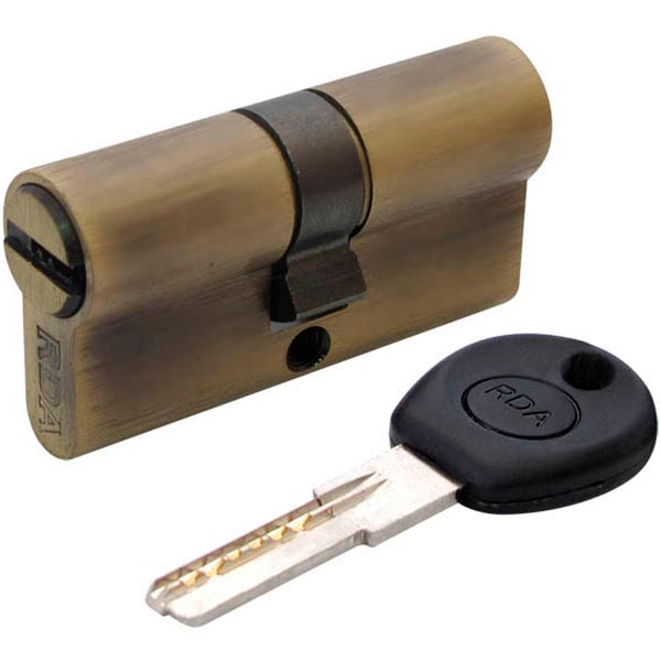 Цилиндр RDA 30/35 65 мм античная латунь
