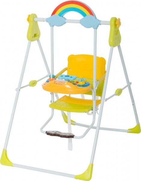 Качели Bel Baby для помещений желтая QS12-B