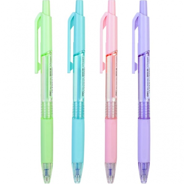 Ручка кулькова Deli Xtream синя 0,7 мм EQ199-BL 