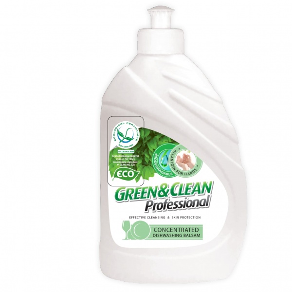 Бальзам для ручного мытья посуды Green&Clean Бальзам 0,5л