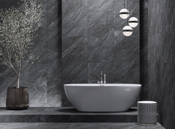 Плитка INTER GRES Laurent сірий темний 60x60 /176 072 