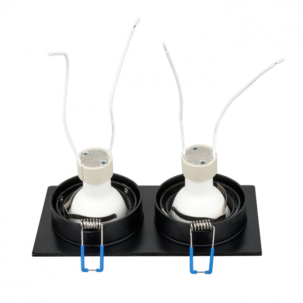 Світильник точковий Berger 40 Вт GU10 чорний 3024-DL-2 Black