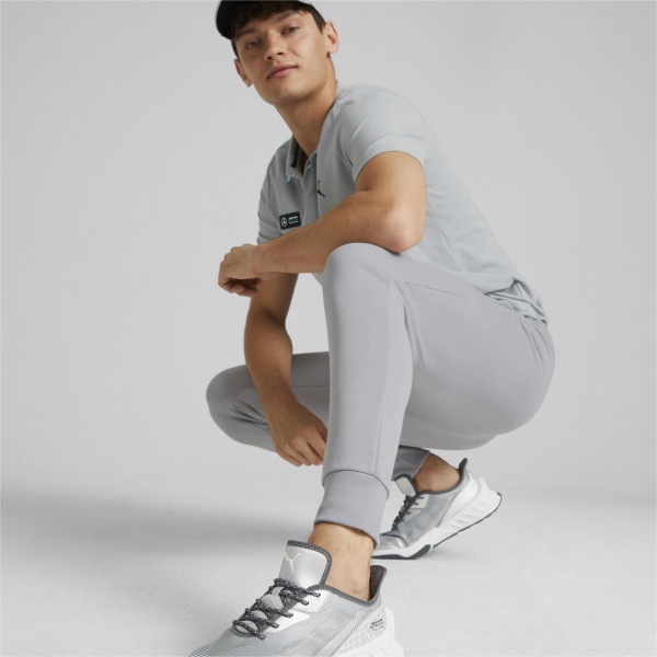 Брюки Puma MAPF1 ESS PANTS MERCEDES TEAM SILVER 53436102 р. L серый