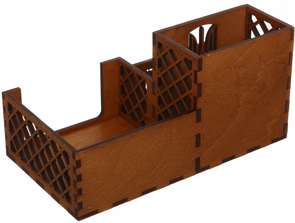 Подставка для канцелярии Основатели Киева 18,8x10,3x9,5 см Тик Nice goods