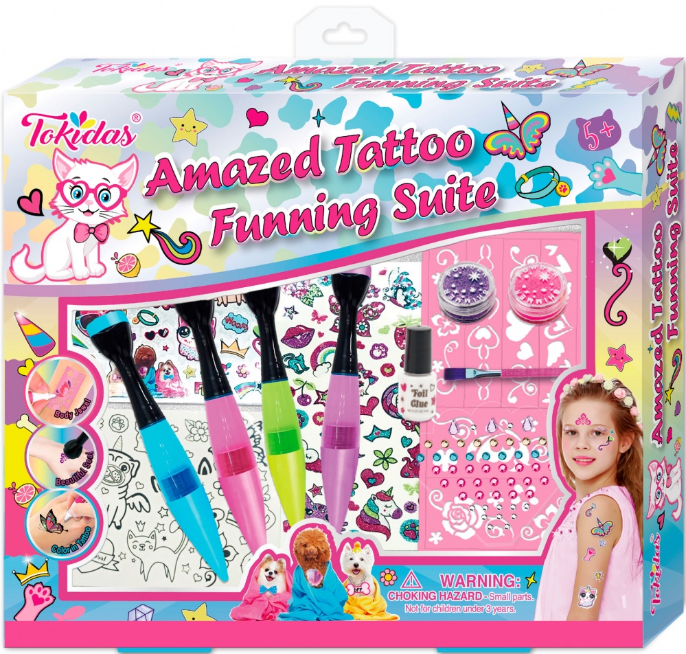 Набор для тату TOKIDAS 12 аксессуаров T058