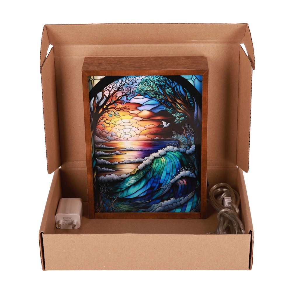 Настольная лампа декоративная The 11's Кот 1x3 Вт без цоколя дуб