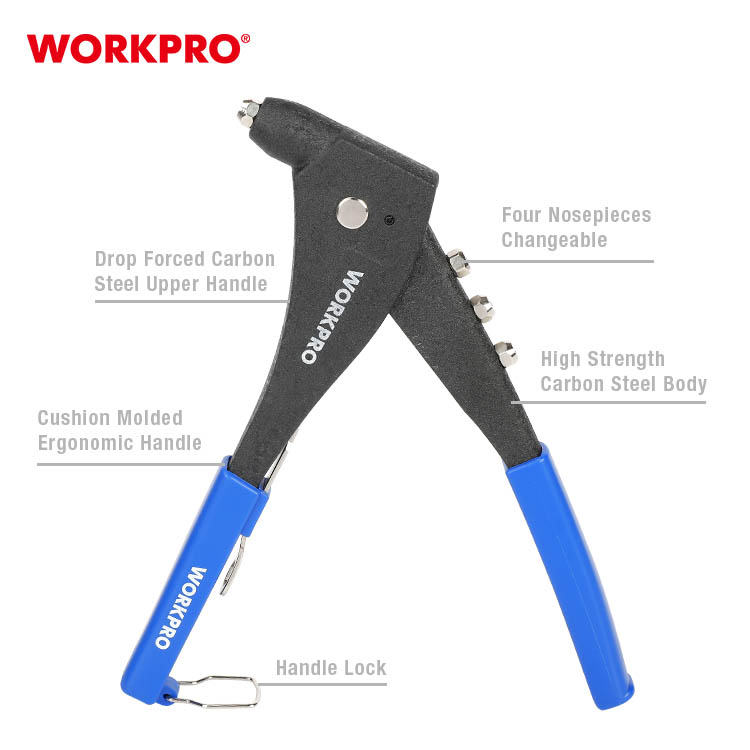 Ключ заклепочный WORKPRO 250 мм Cr-Mo PRO WP225006