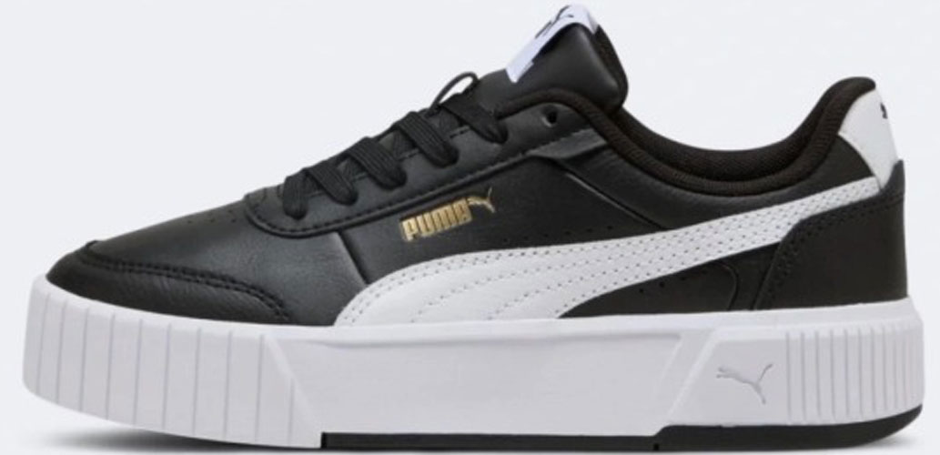 Кросівки для дівчаток Puma Carina Mia Jr 40374601 р.21 чорні — фото 1