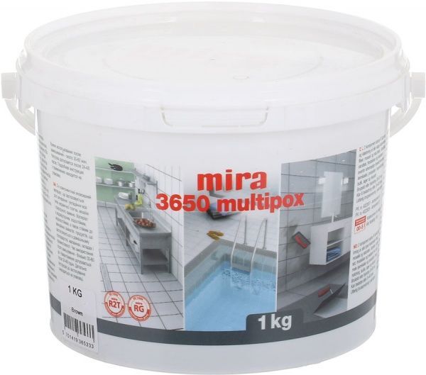 Фуга Mira 3650 multiрох 1 кг коричневий