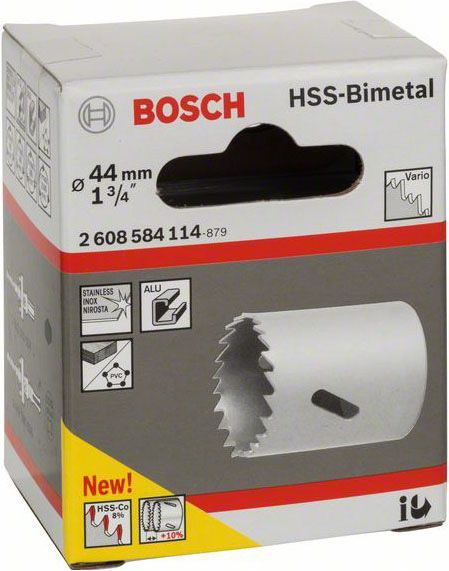 Коронка Bosch Standart HSS Bi-metal 44 мм 2608584114
