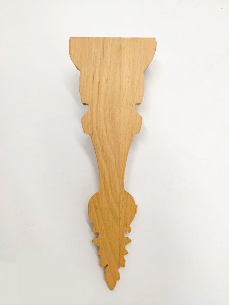 Декоративна панель дерев'яна капітель 1 шт., CB.06.70 62х179x25 мм 