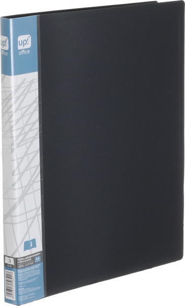 Папка A4 с боковым прижимом Clip B черный UP! (Underprice)