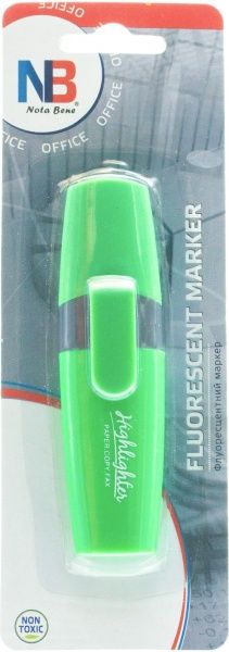 Маркер текстовий Nota Bene зелений 
