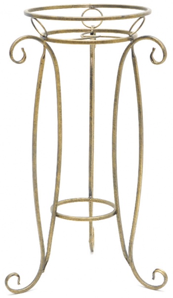 Підставка для рослин Ferrum Decor ST2863 38х35x63 см античне золото 