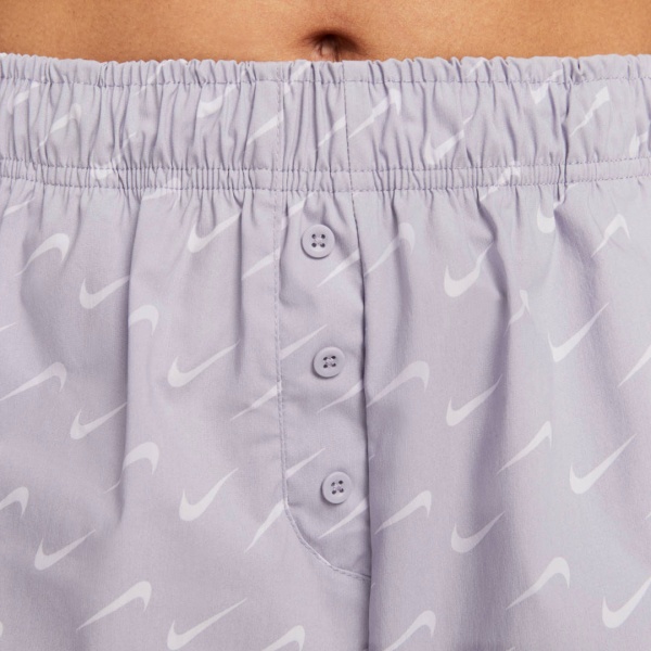 Шорты Nike W NSW EVRDY MOD HR WVN SHORT DV7932-519 р. M фиолетовый