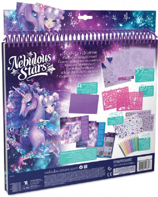 Набор для творчества Nebulous Stars Скетчбук Легенда о Фириазе 11371