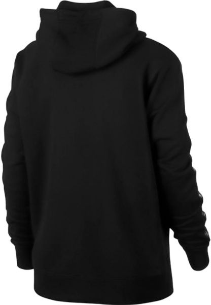 Джемпер Nike W NSW HOODIE FZ LOGO TAPE AR3056-011 р. M чорний