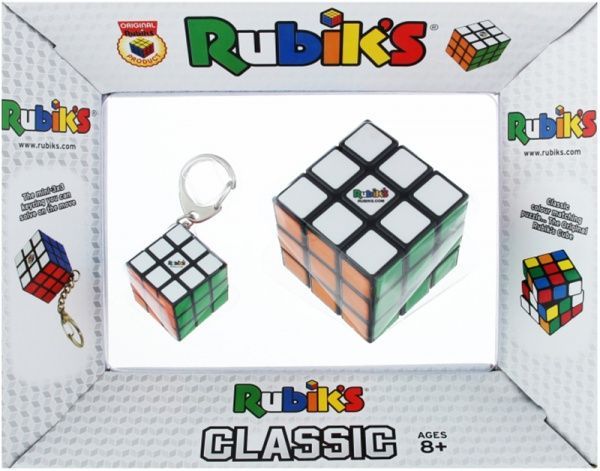 Игровой набор Rubiks 3x3 Кубик и мини-кубик с кольцом