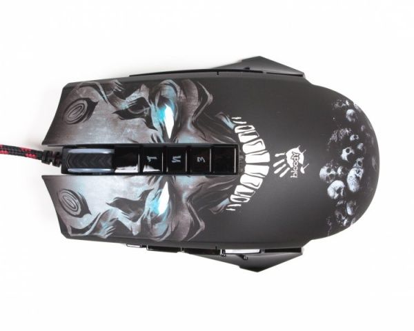 Мишка A4Tech P85A Bloody (Skull) black 