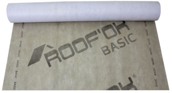 Супердиффузионная мембрана RoofOK Basic 120 рулон 30 кв.м