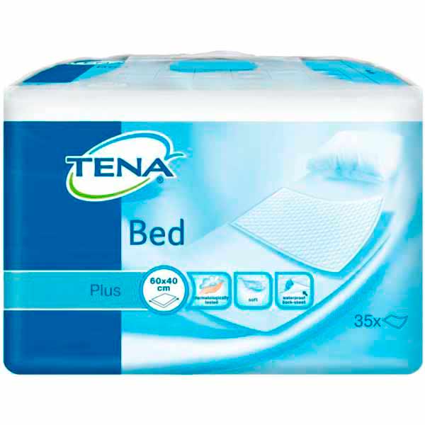 Пеленки Tena Bed Plus 40x60 см 35 шт