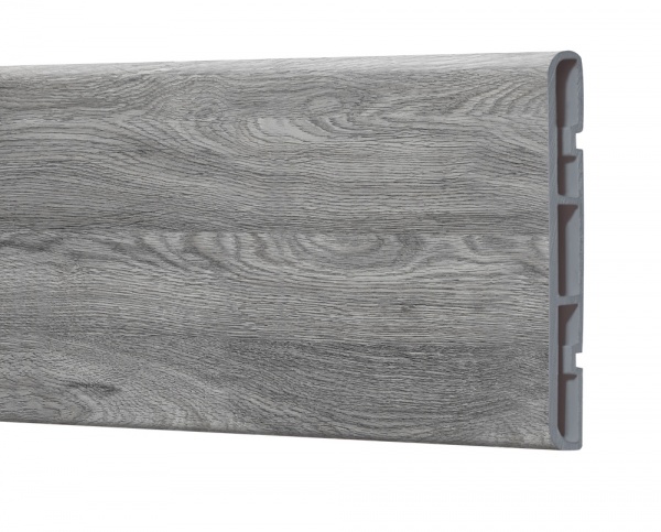 Наличник пластиковый прямоугольный ОМиС 8х70х2200 мм дуб юджин 