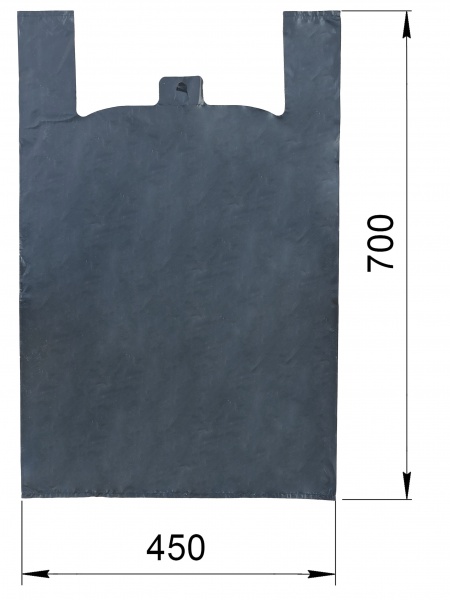 Пакет-майка 40 мкм 450x700 мм