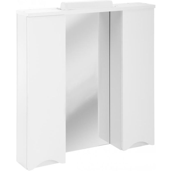 Зеркало со шкафчиком Сансервіс Smile New-80 