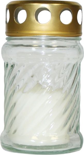 Лампада скляна W002 біла Bispol