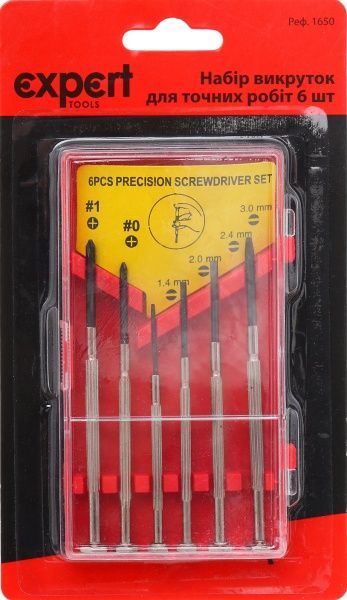 Набор отверток Expert Tools 1650