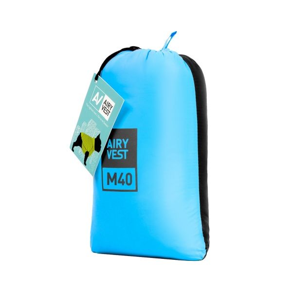 Куртка Airy Vest двухсторонняя для собак M 40 черно-голубая