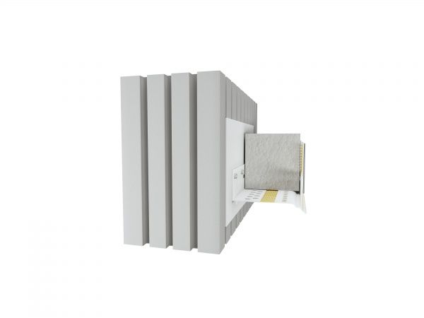 Профіль ПВХ цокольний універсальний 2,5 м 