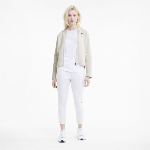 Джемпер Puma Evostripe Full-Zip Hoodie 58353219 р. L белый