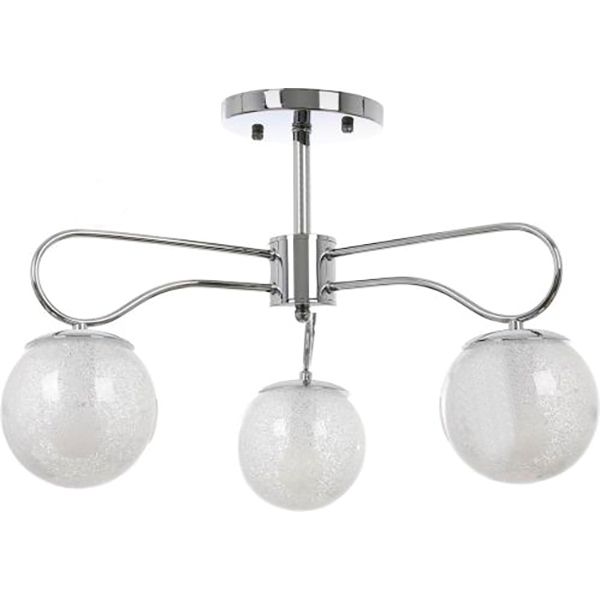 Светильник потолочный Accento lighting ALKK-GH10281-3 3x40 Вт E14 хром 