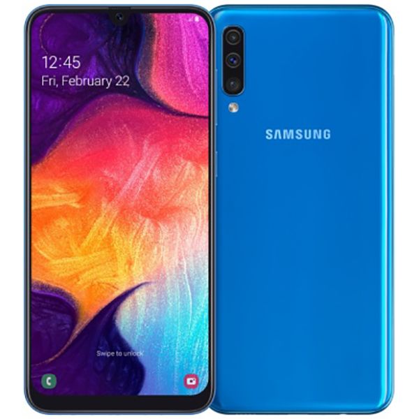 Смартфон Samsung Galaxy A50 SM-A505F 4/64 Duos ZBU (SM-A505FZBUSEK) blue