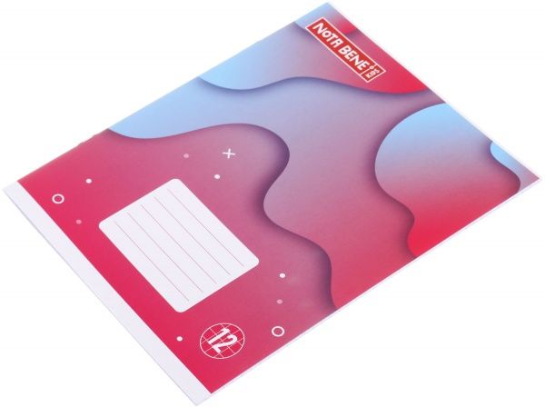 Тетрадь школьная 12 листов в клетку 2021_1 Nota Bene